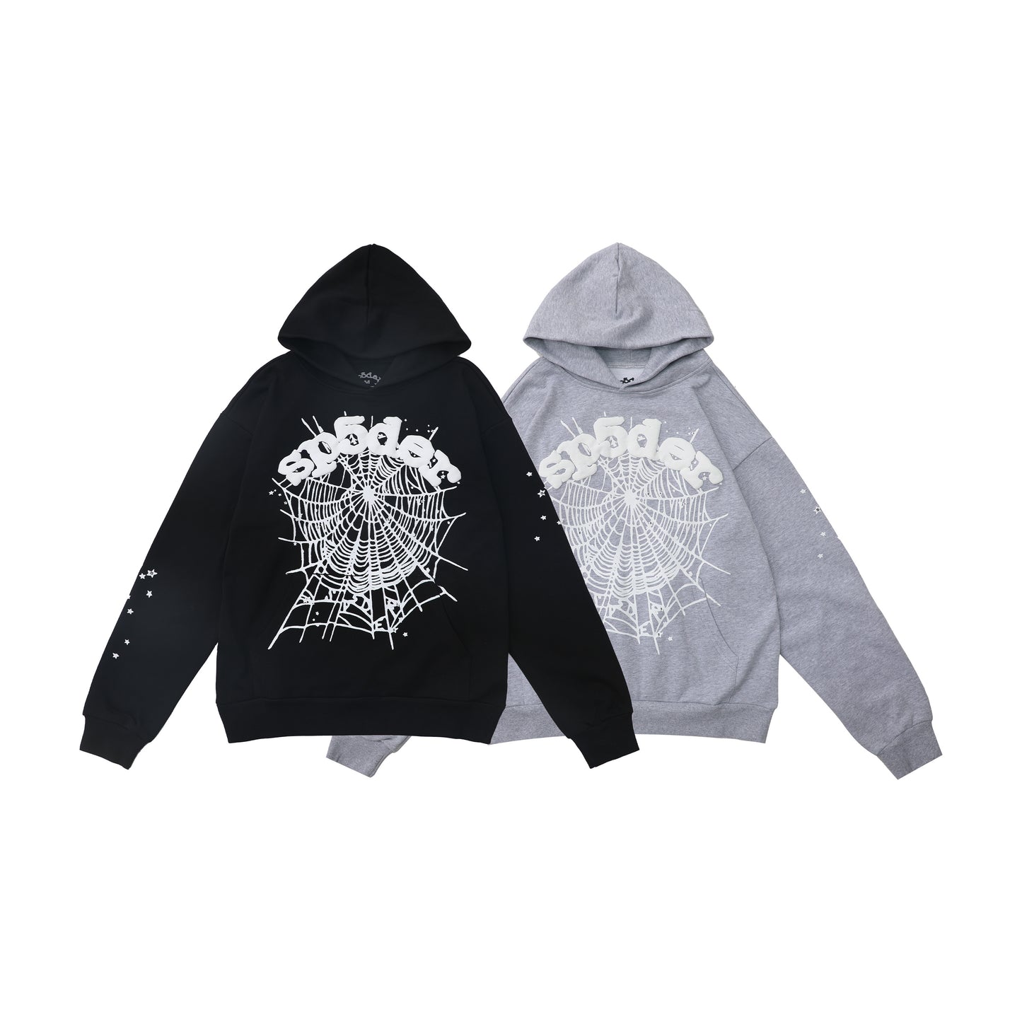 Sp5der OG Web Hoodie Black