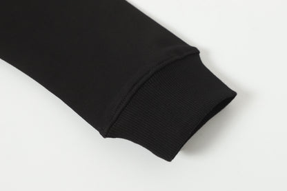 Chrome Hearts Colorful Rhinestone Hoodie - Black Gothic Street Sweatshirt 2608