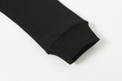 Chrome Hearts Rhinestone Cross Hoodie - Black Gothic Streetwear Sweatshirt 2633