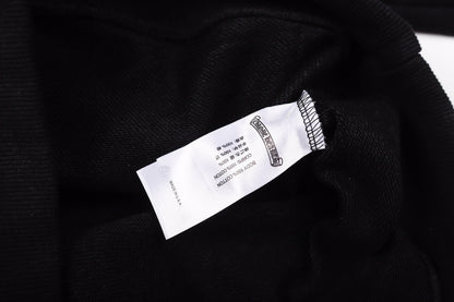 Chrome Hearts Hoodie - Black Street Style Embroidered Sweatshirt 851