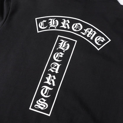 Chrome Hearts Hoodie - Black Street Style Embroidered Sweatshirt 851