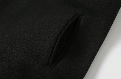 Chrome Hearts Black White Street Style Baseball Coat 0002