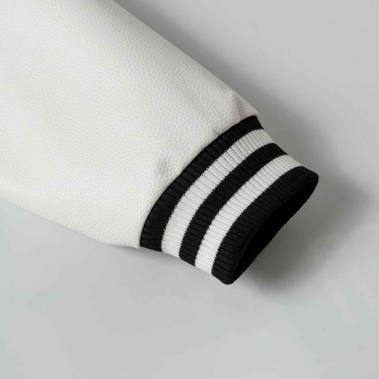 Chrome Hearts Varsity Jacket - Black White Gothic Baseball Coat 2206