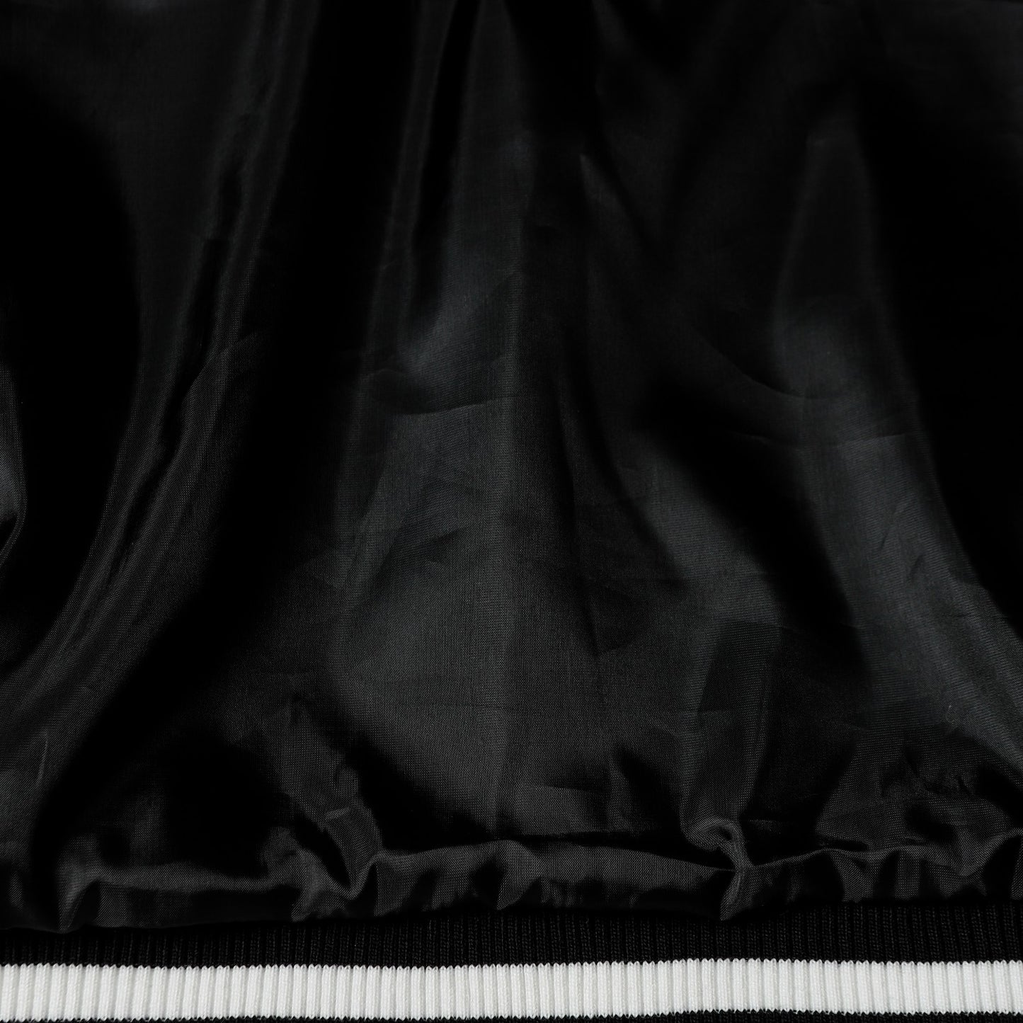 Chrome Hearts Varsity Jacket - Black White Gothic Baseball Coat 2206