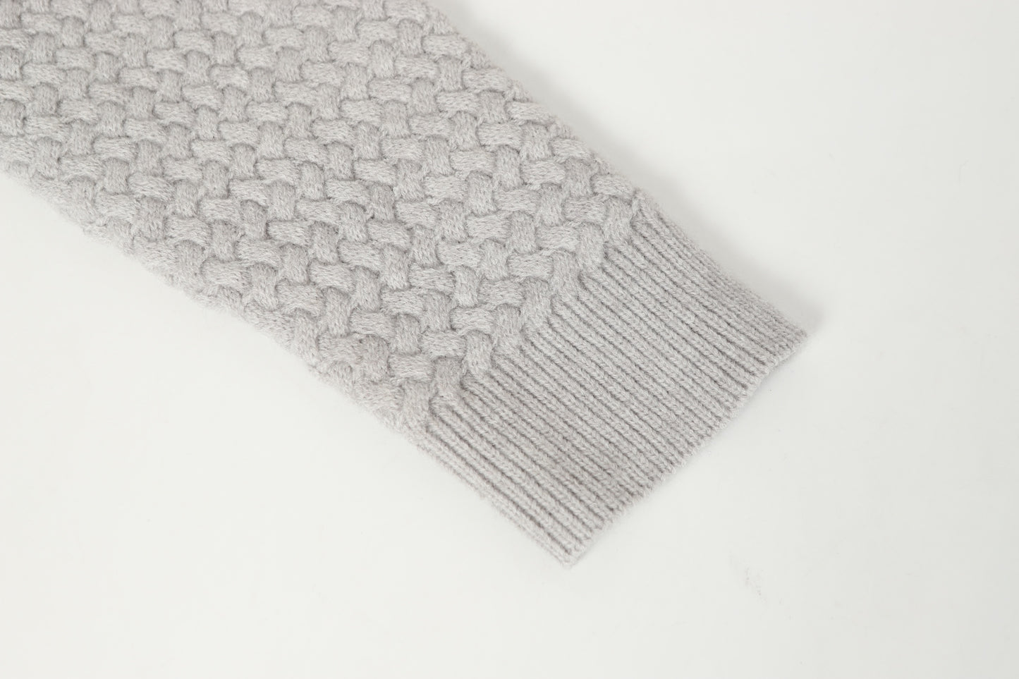 Chrome Hearts Gothic Cross Knit Cardigan - Black Grey Streetwear Jacket 904