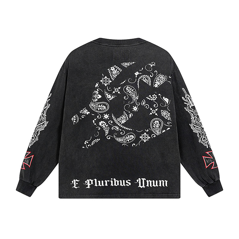 Chrome Hearts メンズ 長袖Tシャツ スウェットシャツ K8012 